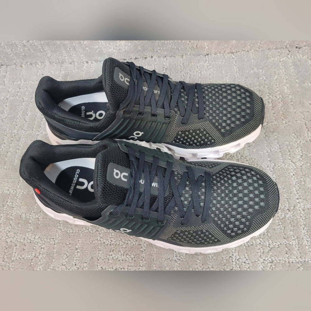 On Cloudswift Women's Size 8 Black Rock Athletic Running Sneakers Shoes 41.99581 - Picture 6 of 10